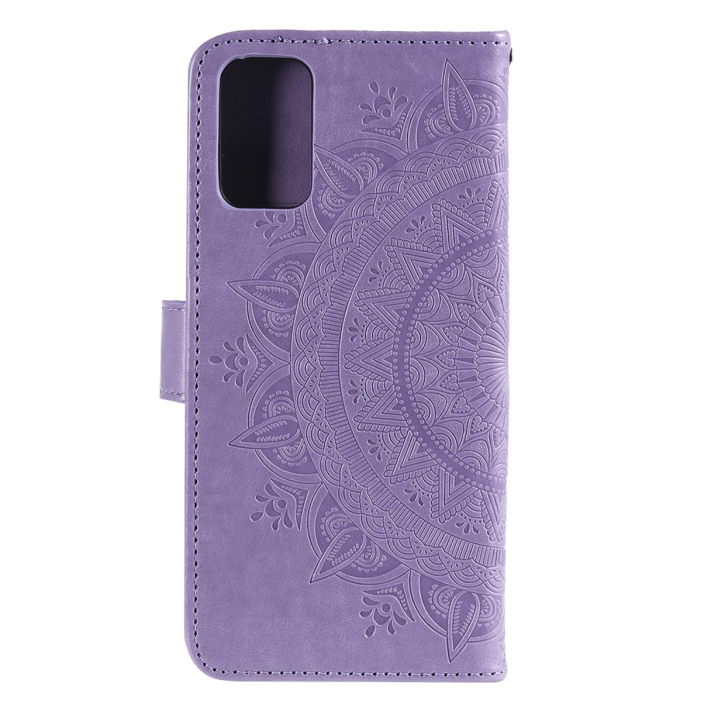  Huawei Y5p - Mandala Plånboksfodral - Lila