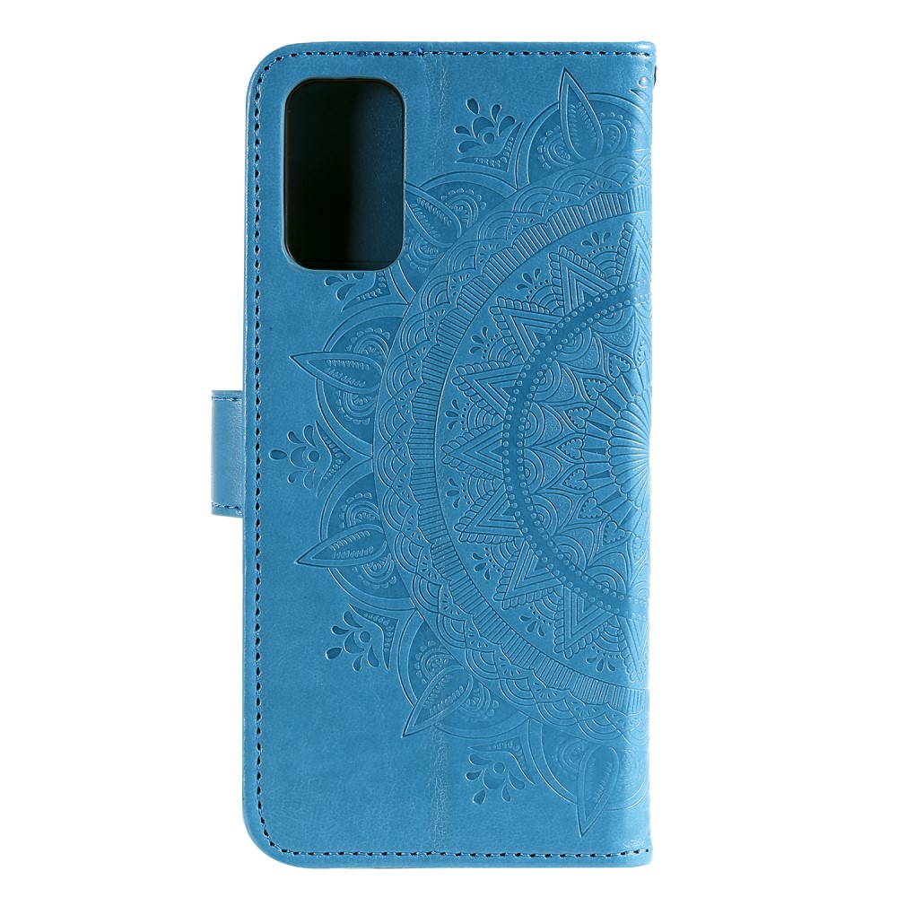 Huawei Y5p - Mandala Plånboksfodral - Blå