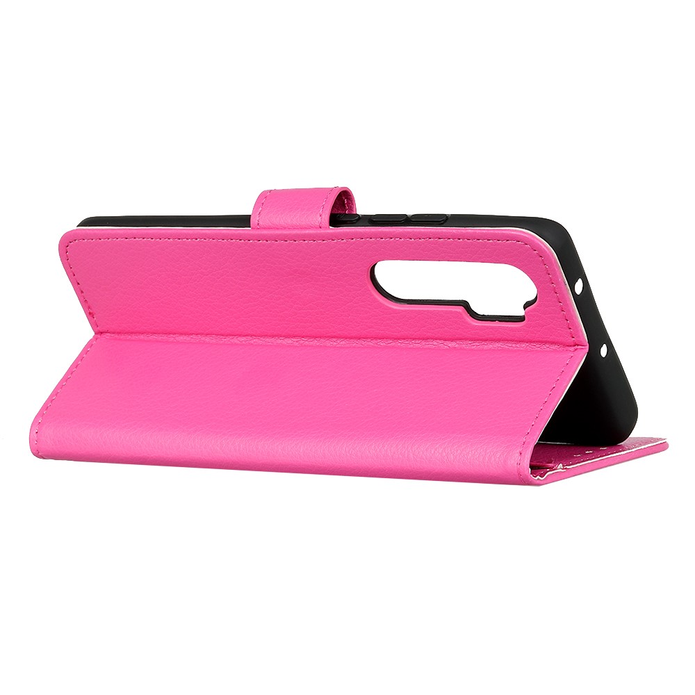  Xiaomi Mi Note 10 Lite - Litchi Plånboksfodral - Rosa