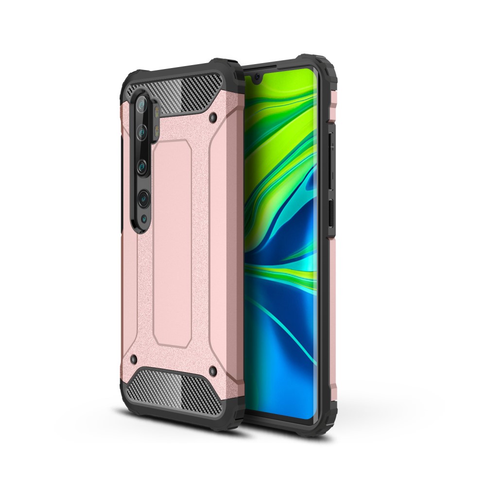  Xiaomi Mi Note 10 Lite - Hybrid Armor Skal - Roséguld