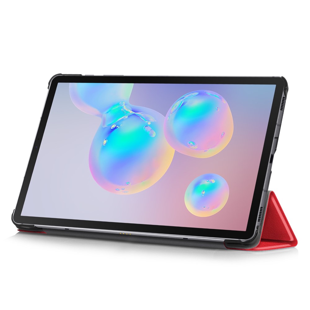  Samsung Galaxy Tab S6 Lite - Tri-Fold Fodral - Röd