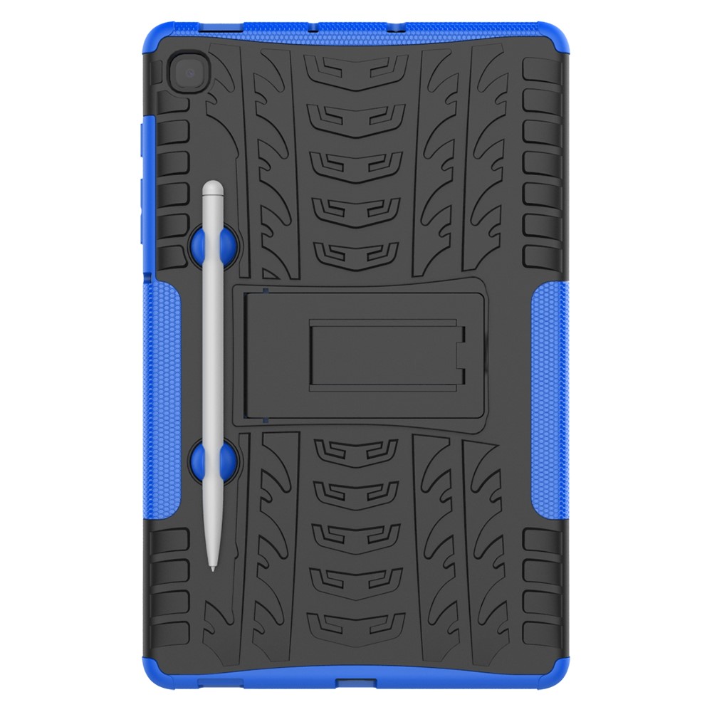  Samsung Galaxy Tab S6 Lite Skal Rugged Kickstand Armor Blå