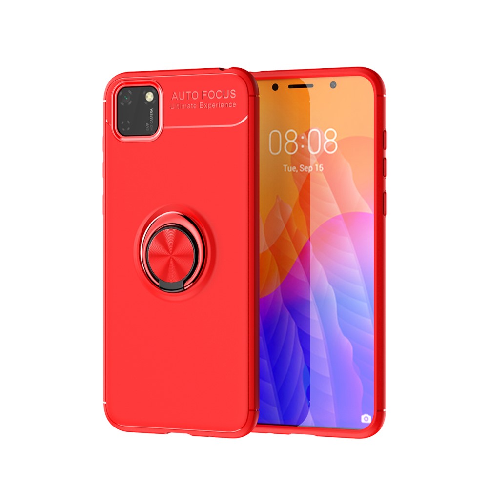  Huawei Y5p - Ring Skal - Röd