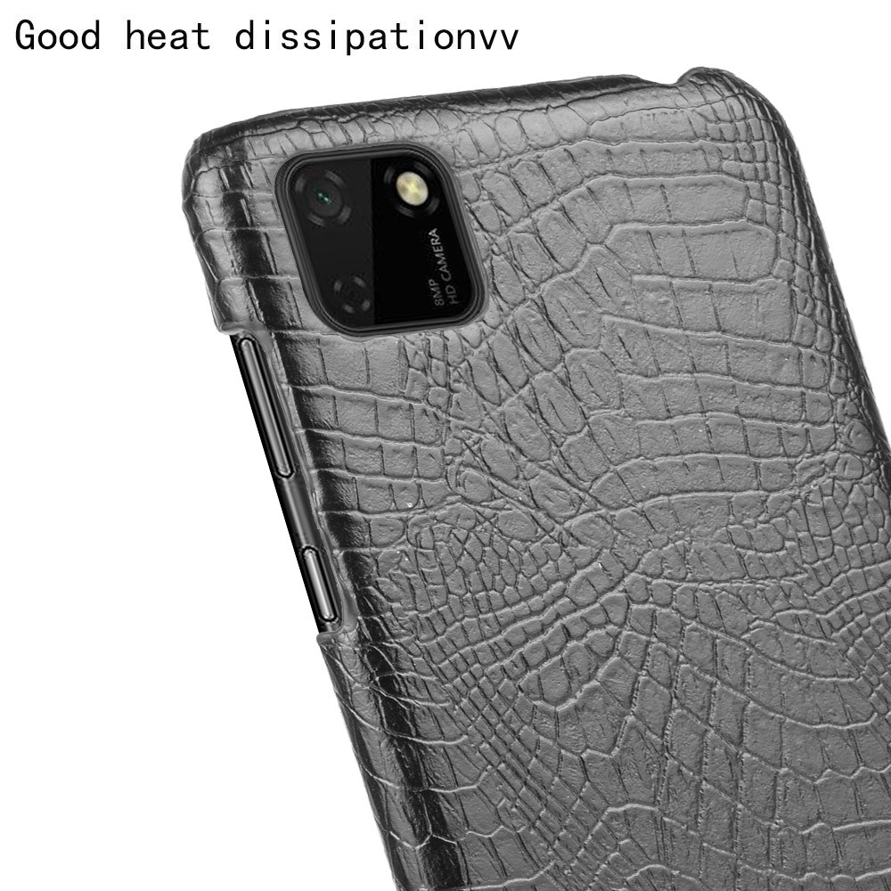  Huawei Y5p - Krokodil Mönster Skal - Svart