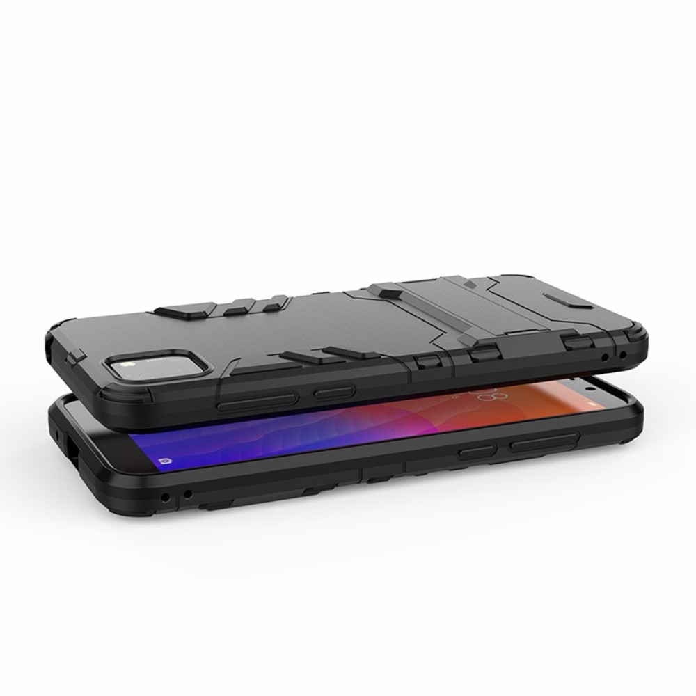  Huawei Y5p - Hybrid Skal med Kickstand - Svart