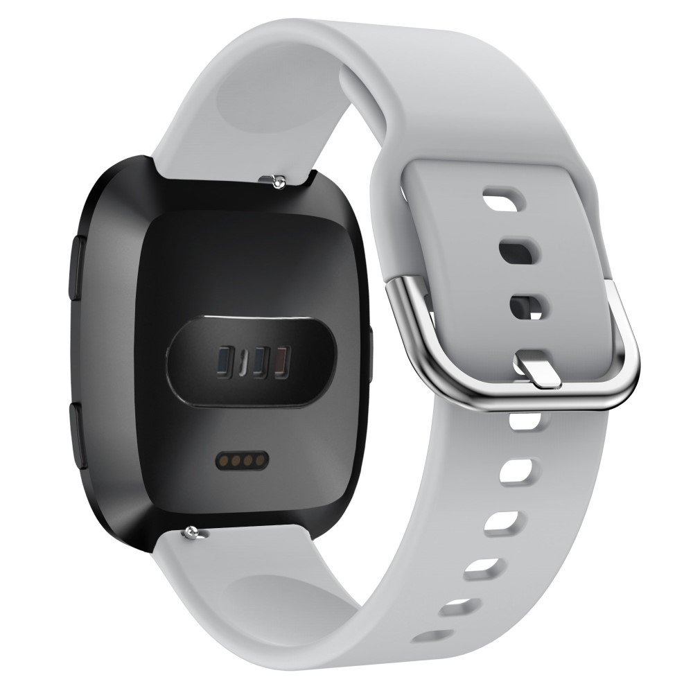 Silikon Armband Fitbit Versa/Versa 2 - Grå