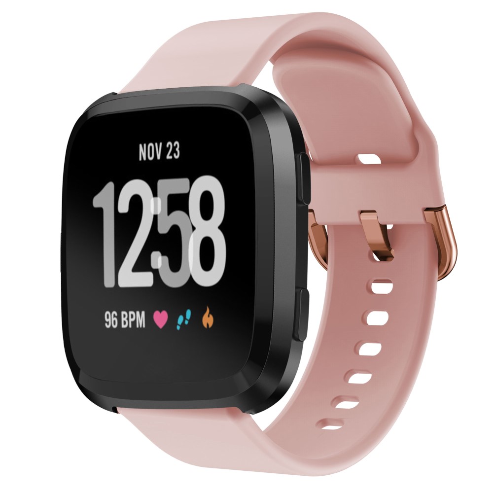  Silikon Armband Fitbit Versa/Versa 2 - Rosa