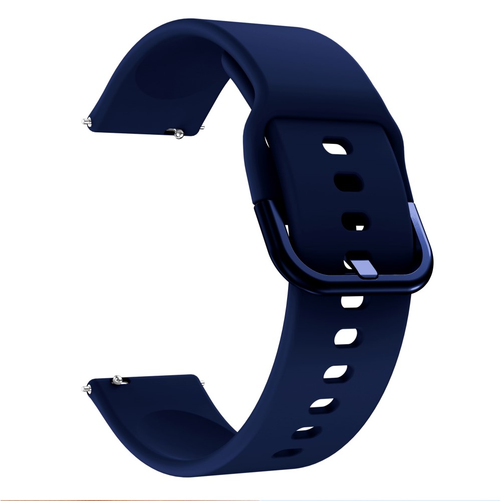  Silikon Armband Fitbit Versa/Versa 2 - Mörk Blå
