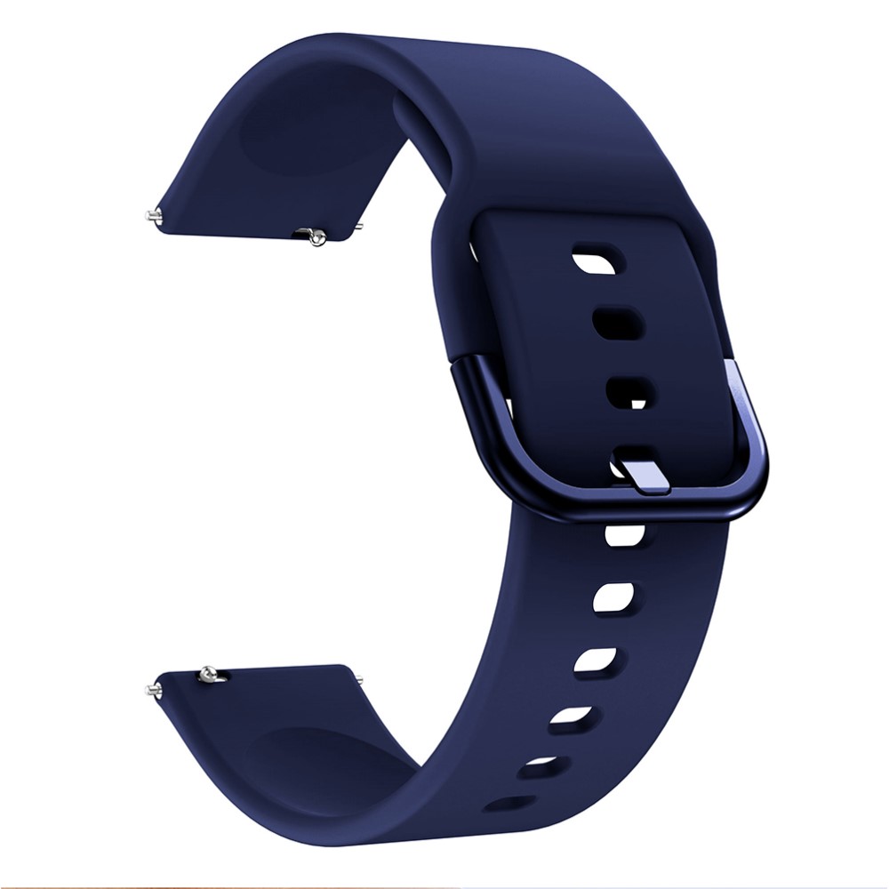  Silikon Armband Smartwatch - Mörk Blå (22 mm)