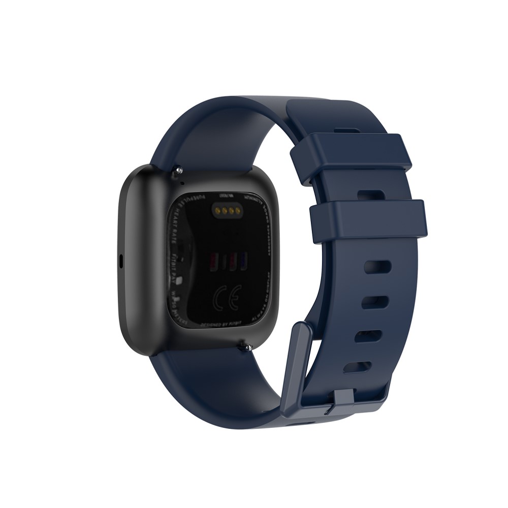  Silikon Armband Fitbit Versa 2/Versa Lite - Mörk Blå