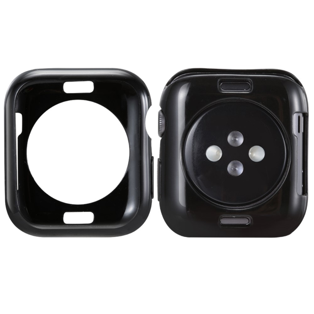  Silikonskal Apple Watch 41/40/38 mm - Svart