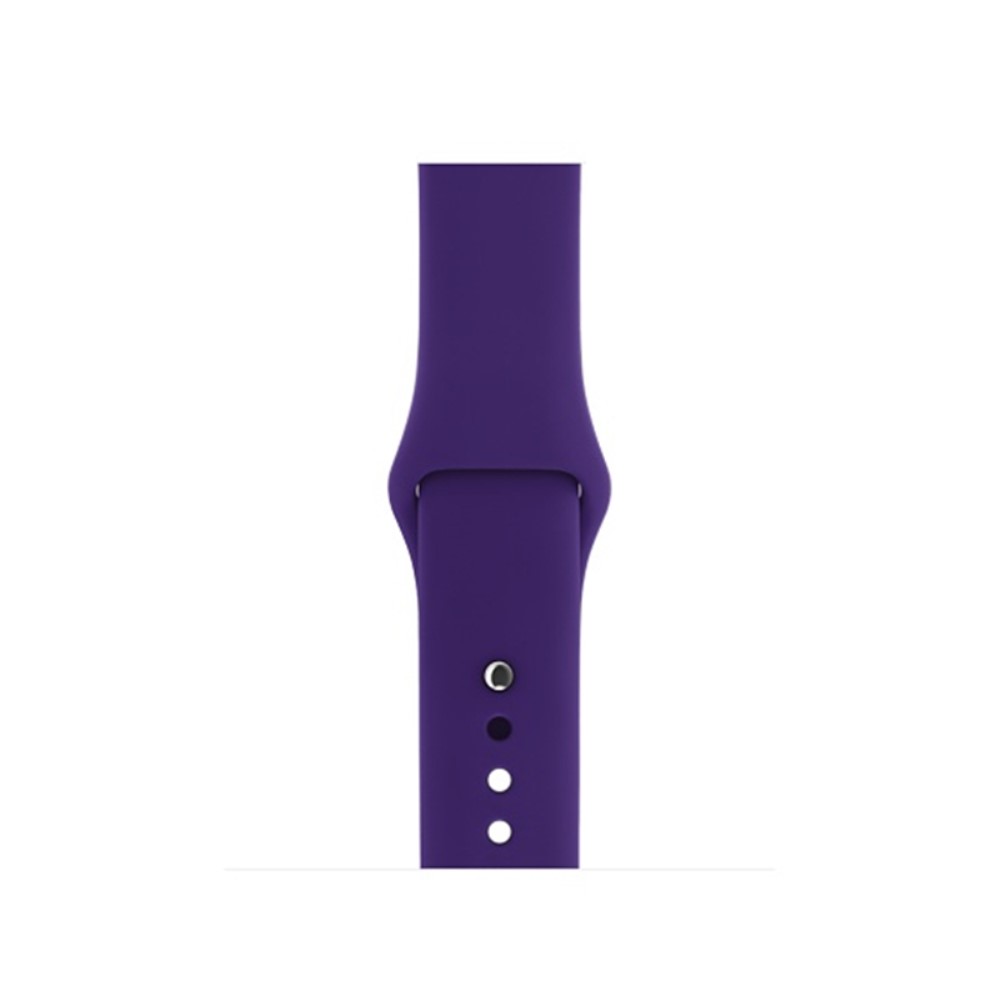  Silikon Armband Apple Watch 42/44/45/46/49 mm Lila (M/L)