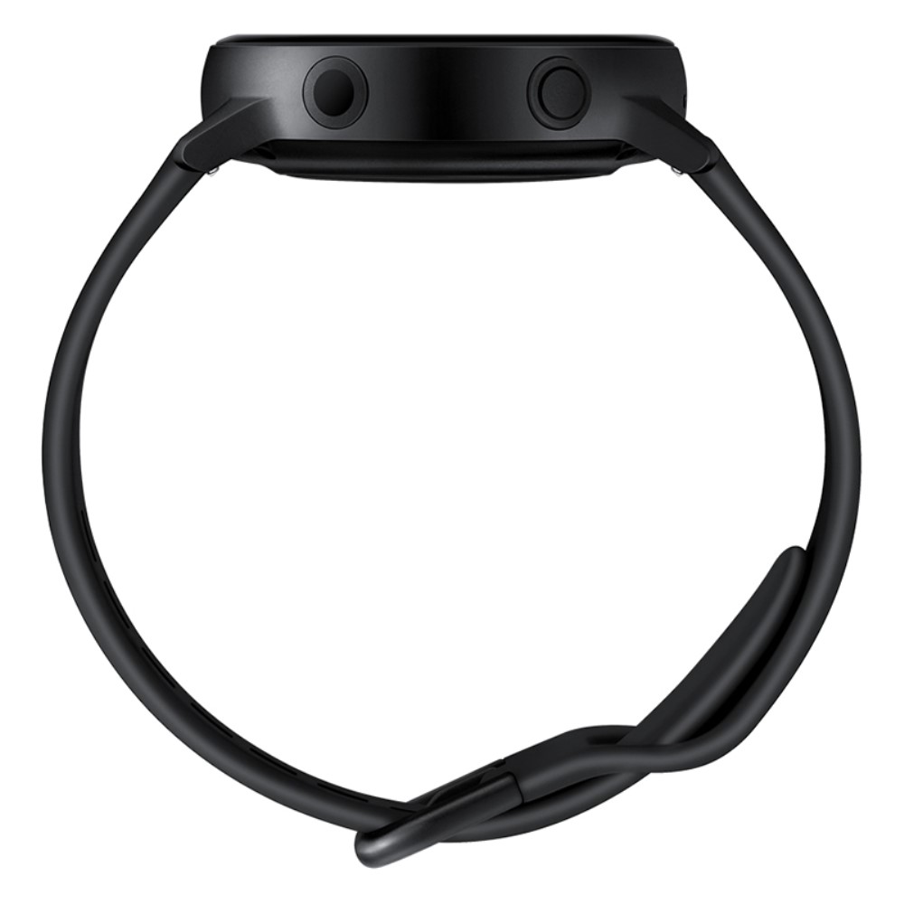  Klassiskt Silikon Armband Smartwatch - Svart (20mm)
