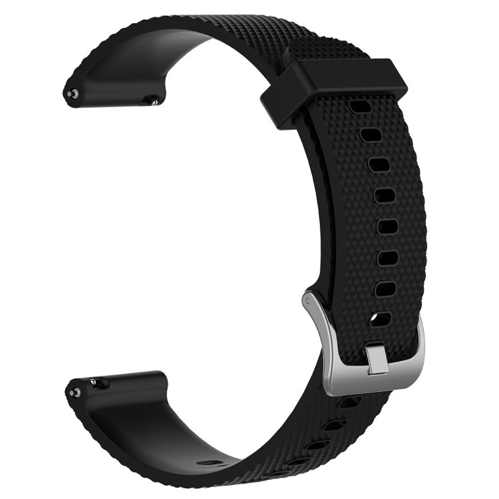  Diamond Silikon Armband För Smartwatch - Svart (22mm)