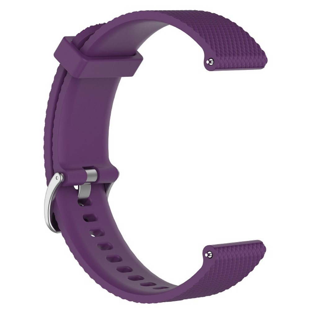  Diamond Silikon Armband För Smartwatch - Lila (22mm)