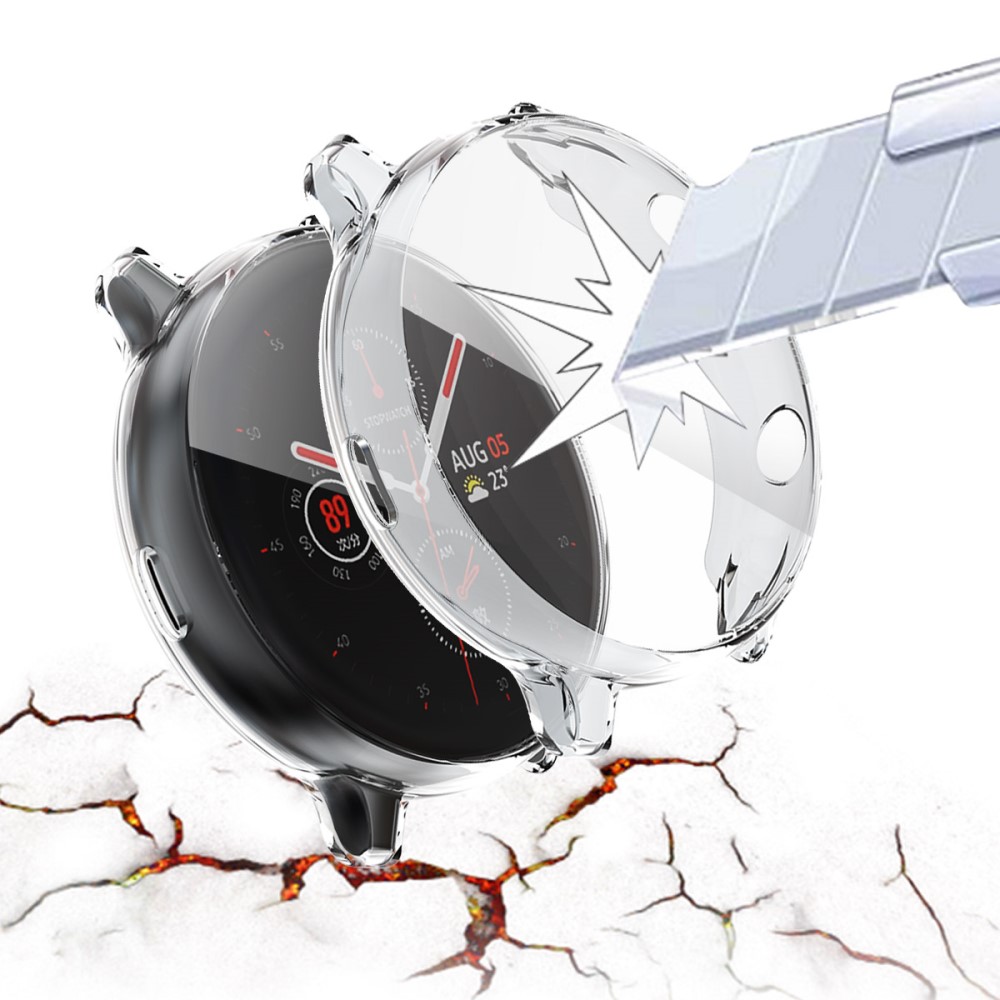  Heltäckande Skal Galaxy Watch Active2 44 mm - Transparent