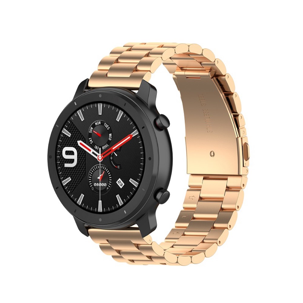  Lyxigt Metallarmband I Rostfritt Stål - Roséguld (20mm)