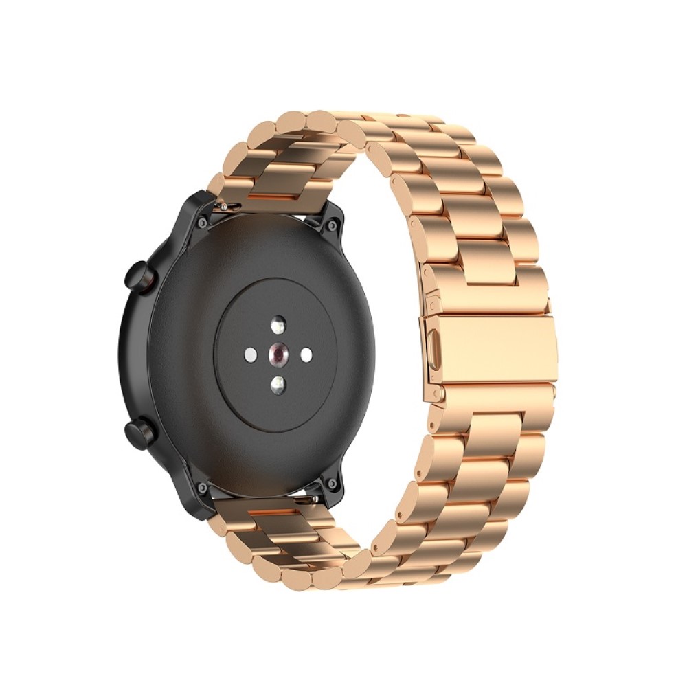  Lyxigt Metallarmband I Rostfritt Stål - Roséguld (20mm)