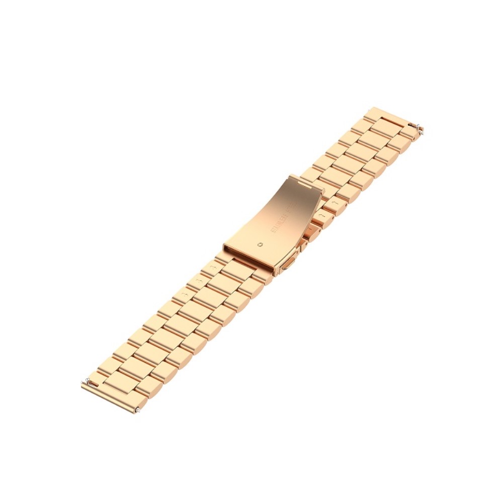  Lyxigt Metallarmband I Rostfritt Stål - Roséguld (20mm)
