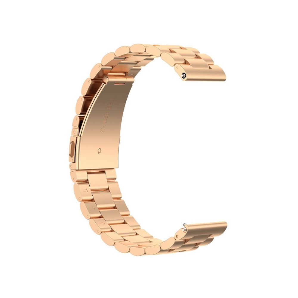  Lyxigt Metallarmband I Rostfritt Stål - Roséguld (20mm)