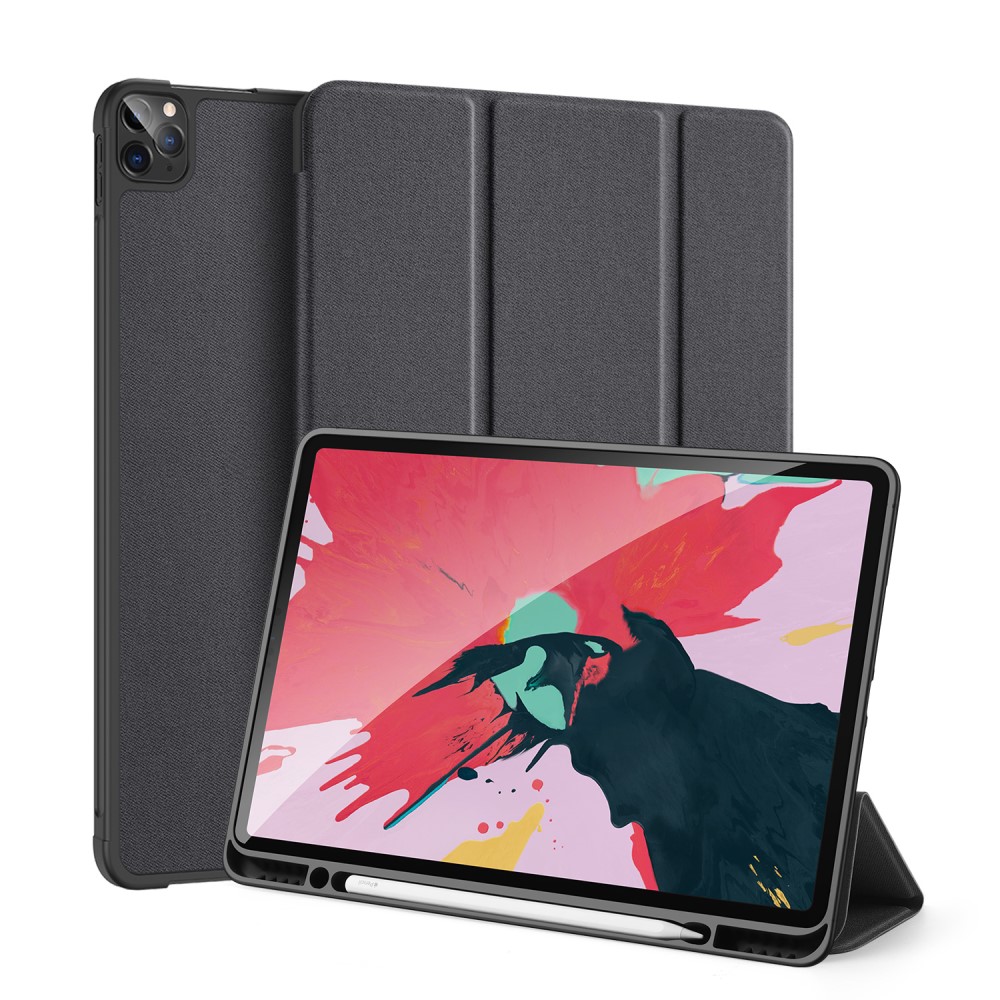 DUX DUCIS iPad Pro 12.9 2018/2020/2021 DUX DUCIS DOMO Series Tri-Fold Fodral - Svart