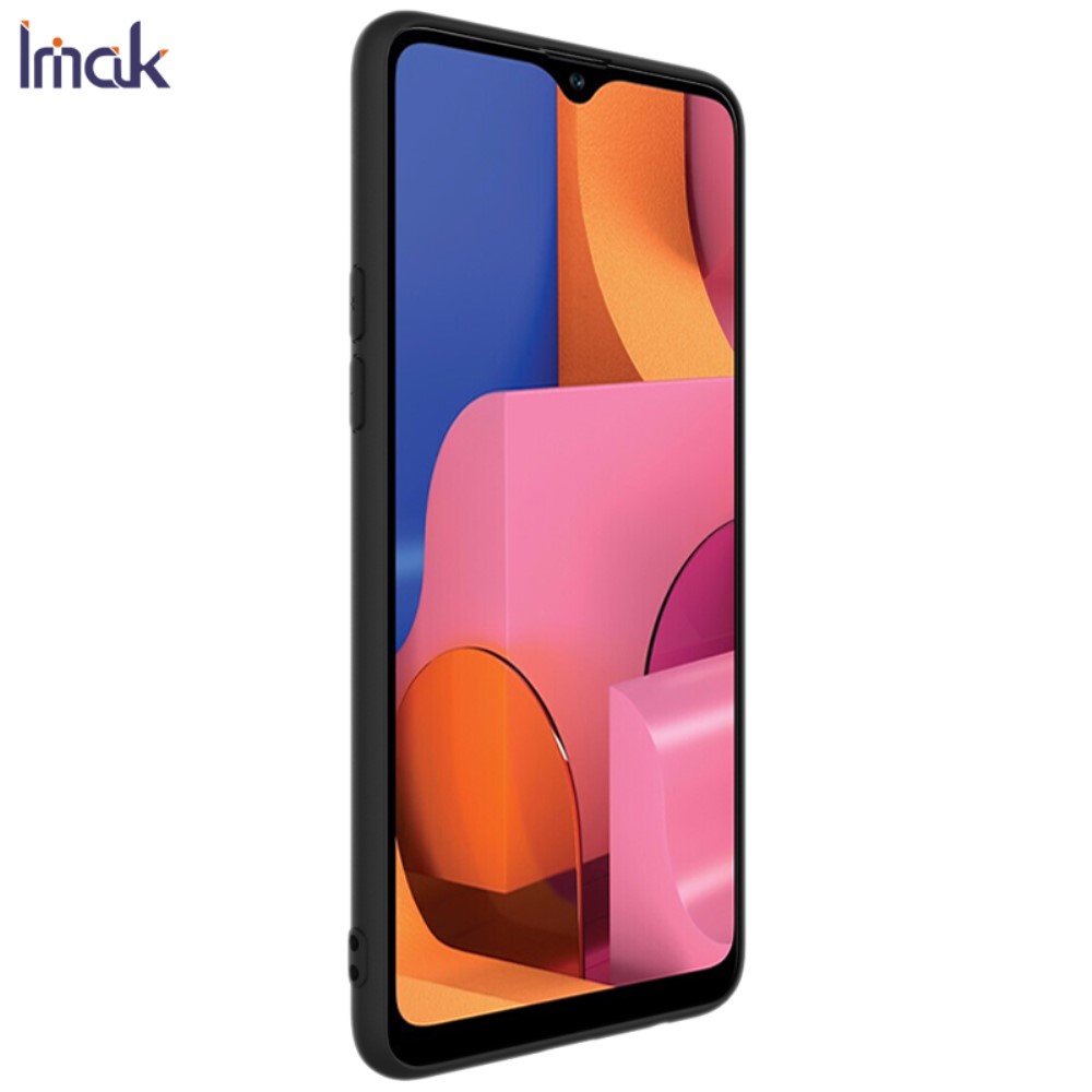 IMAK Samsung Galaxy A20s - IMAK Matt TPU Skal - Svart