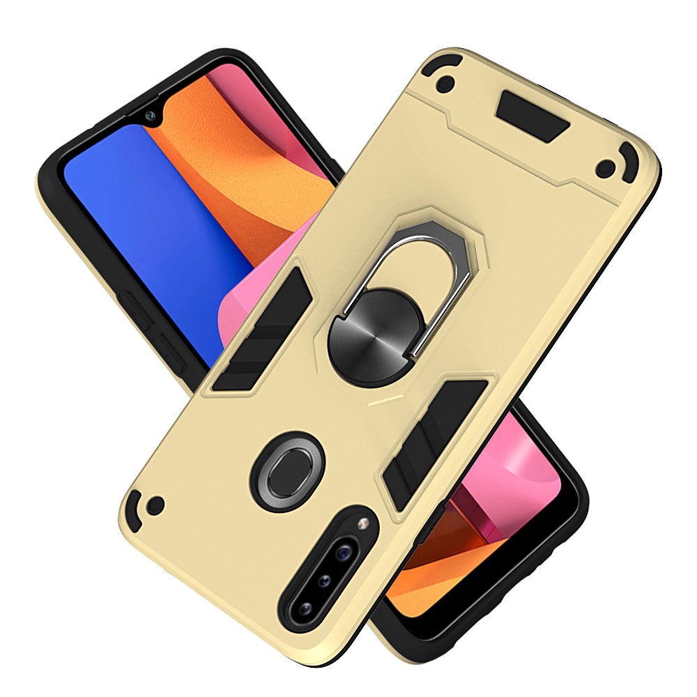  Samsung Galaxy A20s - Ring Skal - Guld