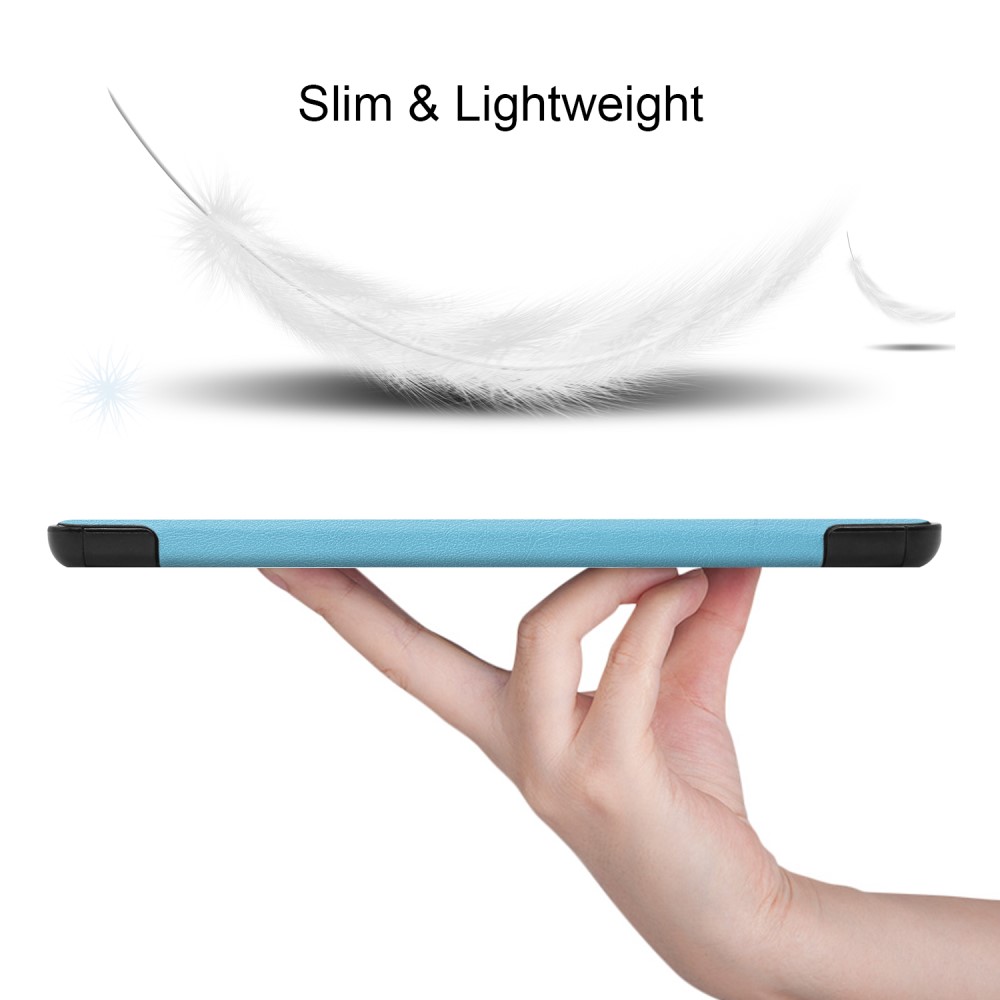  Huawei MatePad T8 - Tri-Fold Fodral - Ljus Blå