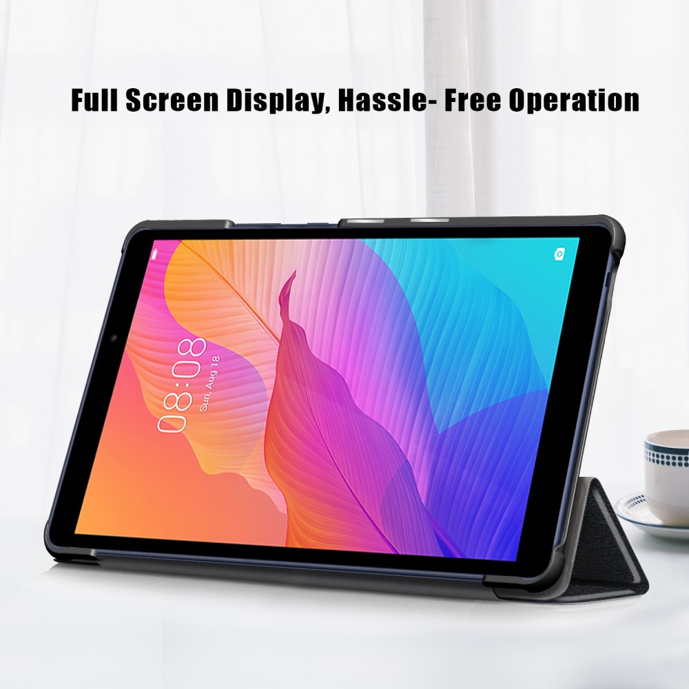  Huawei MatePad T8 - Tri-Fold Fodral - Svart
