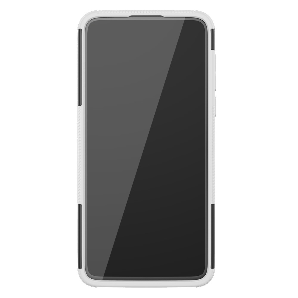  Motorola Moto G Pro - Ultimata Stöttåliga Skalet med Stöd - Vit