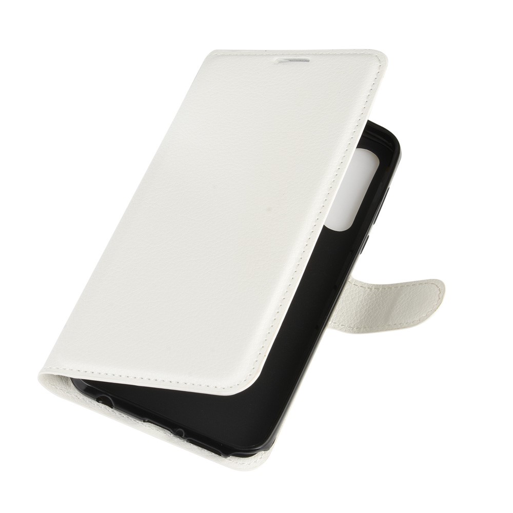  Motorola Moto G Pro - Litchi Plånboksfodral - Vit