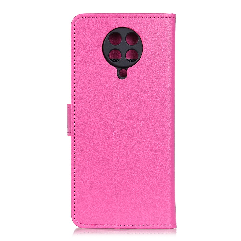  Xiaomi Poco F2 Pro - Litchi Plånboksfodral - Rosa