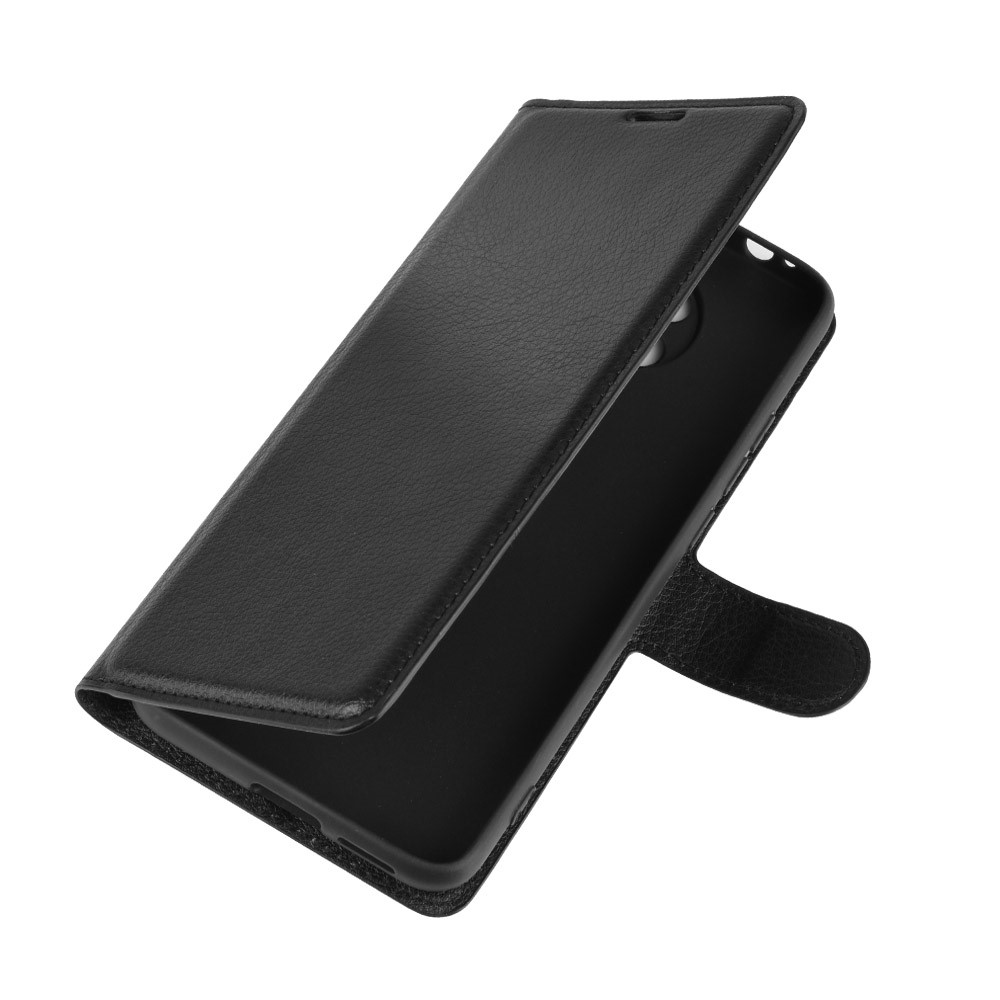  Xiaomi Poco F2 Pro - Litchi Plånboksfodral - Svart