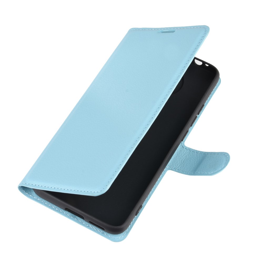 Xiaomi Poco F2 Pro - Litchi Plånboksfodral - Ljus Blå