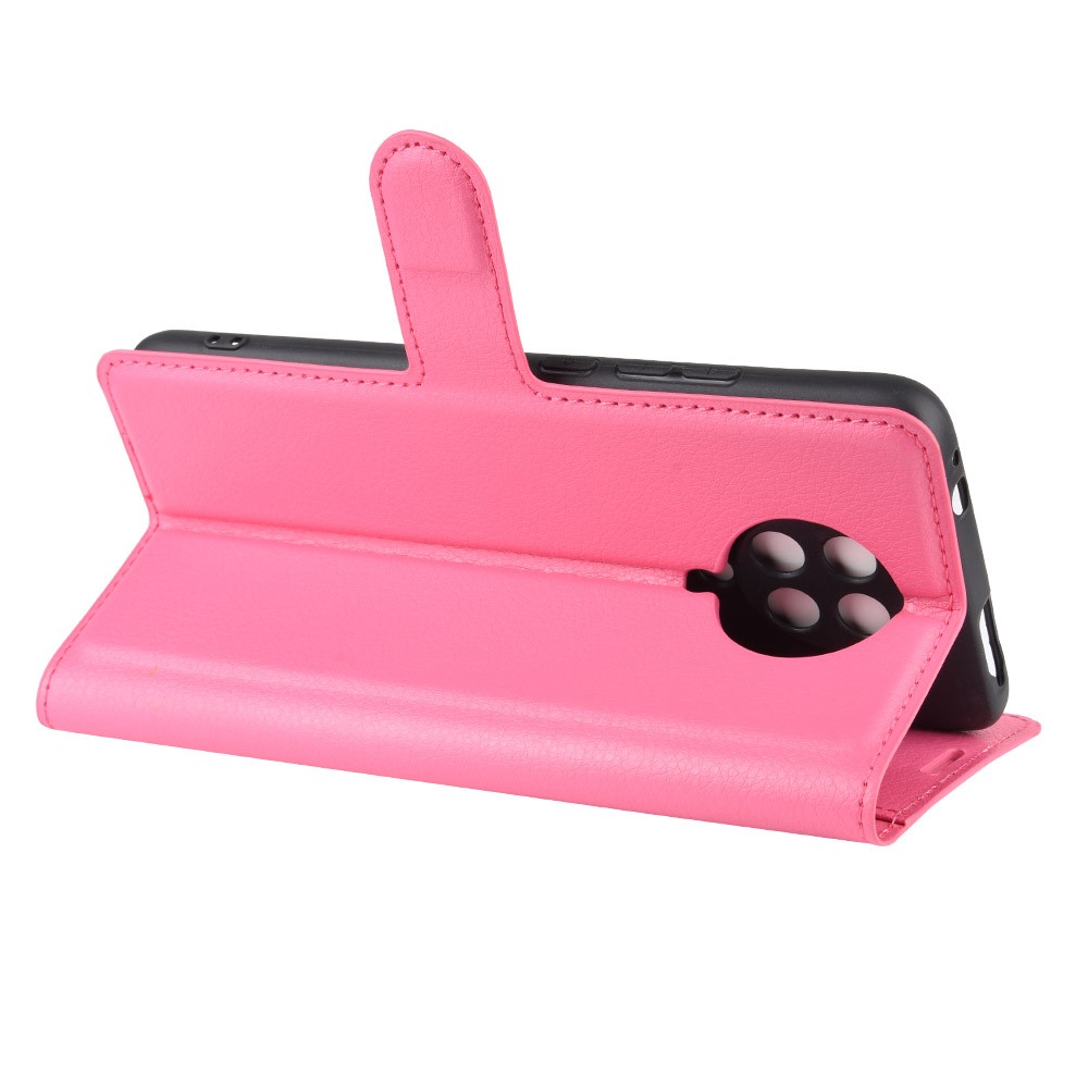  Xiaomi Poco F2 Pro - Litchi Plånboksfodral - Rosa