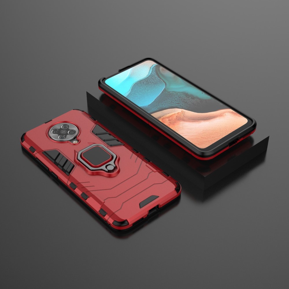  Xiaomi Poco F2 Pro - Ring Skal - Röd