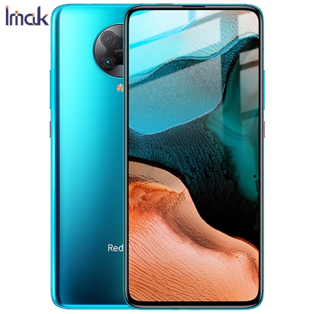 IMAK Xiaomi Poco F2 Pro - IMAK Pro Heltäckande Skärmskydd i Härdat Glas