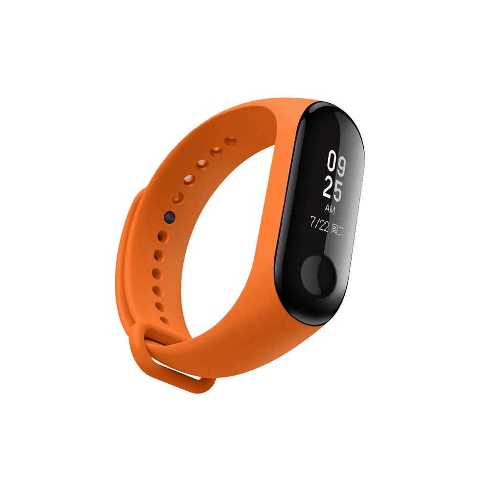  Silikon Armband Xiaomi Band 4/Band 3 - Orange