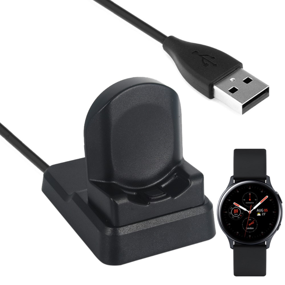  Dockstation Trådlös USB Laddare för Galaxy Watch Active2 / Watch 3