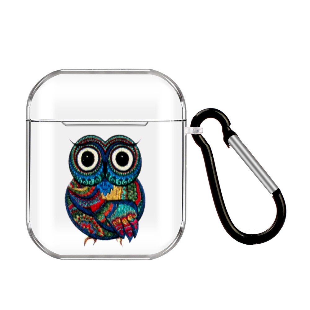  AirPods Skyddsfodral Med Motiv - Uggla