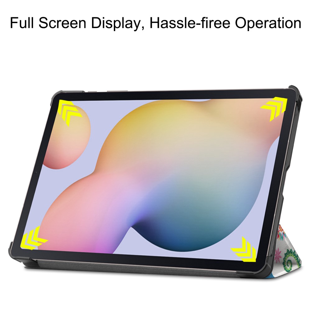  Samsung Galaxy Tab S7 / Tab S8 - Tri-Fold Fodral - Fjärilar
