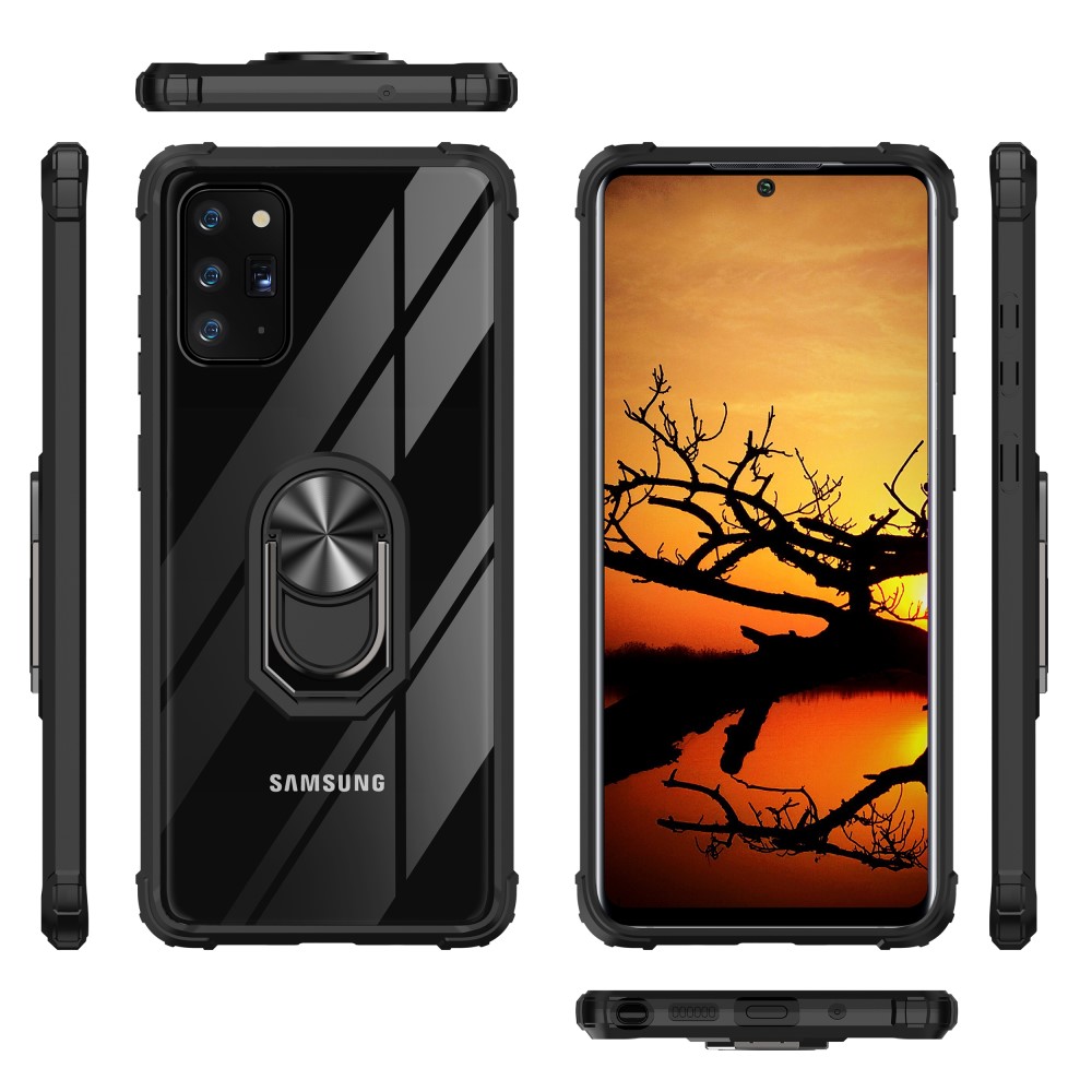 Samsung Galaxy Note 20 - Hybrid Ring Skal - Svart