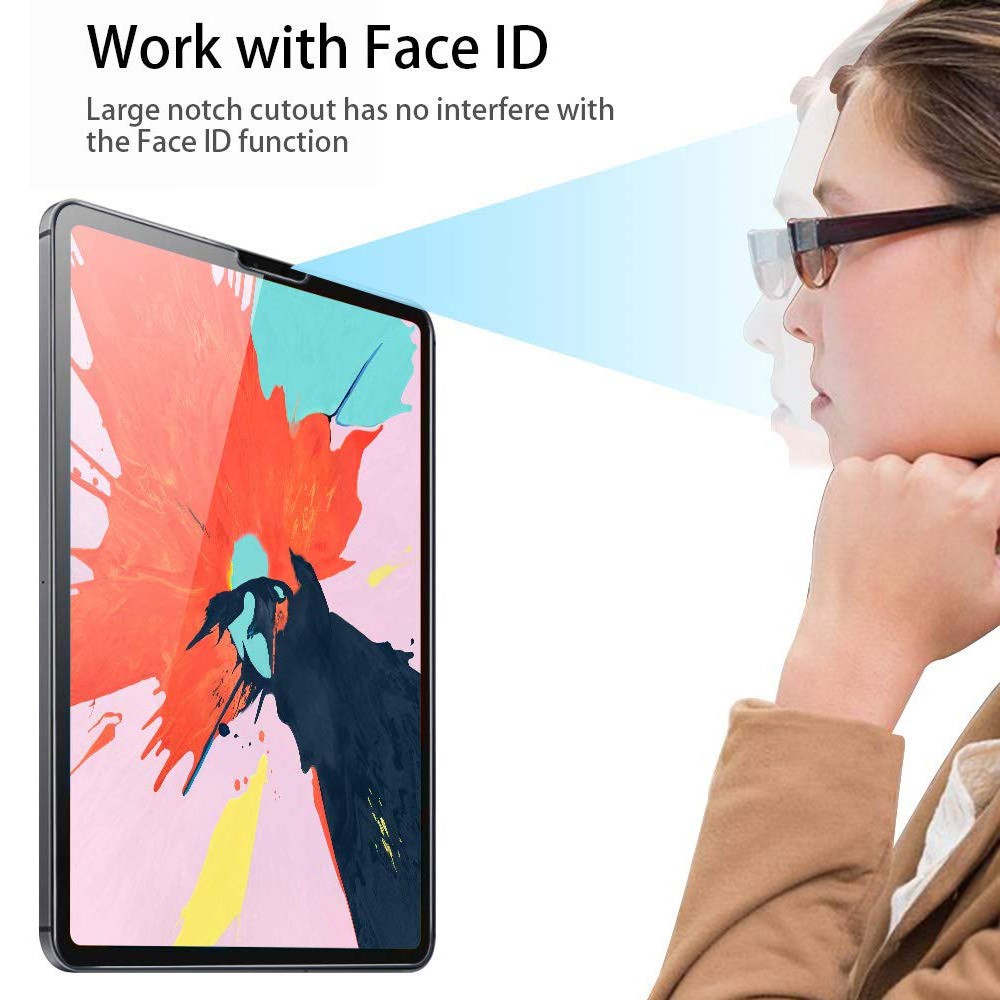  iPad Pro 12.9 (2018/2020/2021) - Skärmskydd I Härdat Glas