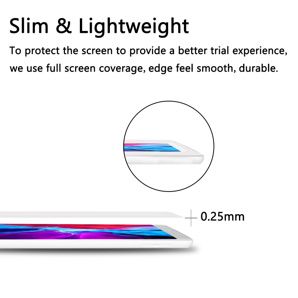 iPad Pro 12.9 2018/2020/2021/2022 Premium Skärmskydd I Härdat Glas