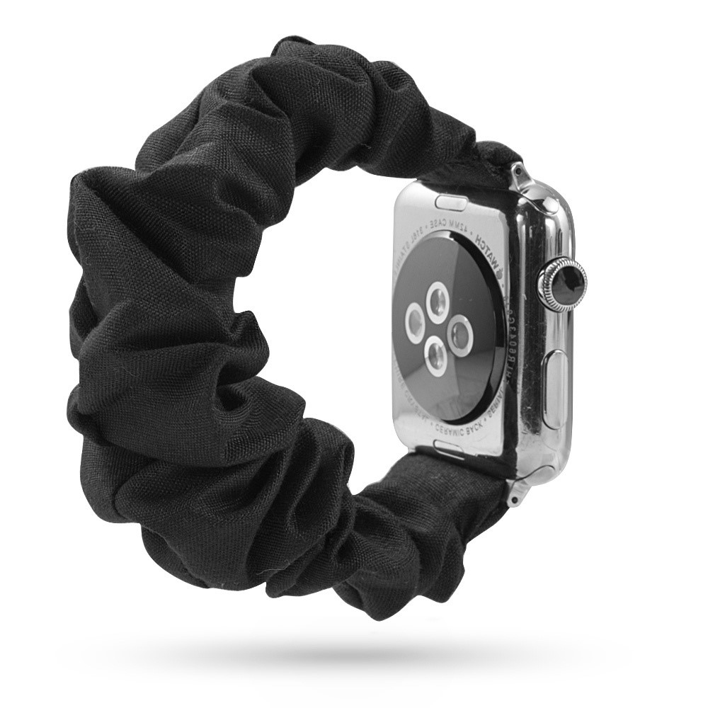  Scrunchie Black Armband Apple Watch 42/44/45/46/49 mm