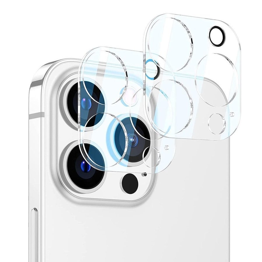  2-Pack iPhone 12 Pro Max Linsskydd Härdat Glas Transparent