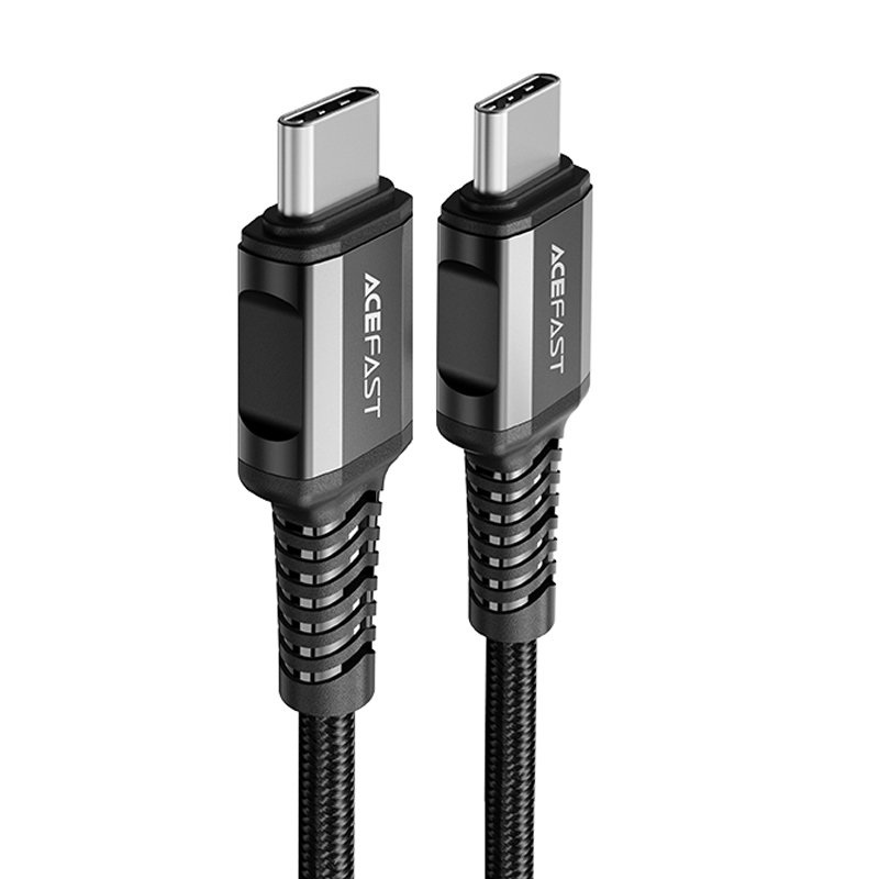 Acefast Acefast 60W USB-C Till USB-C 1.2m - Svart