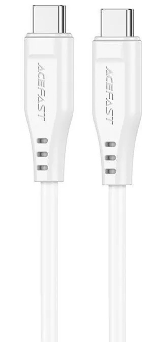 Acefast Acefast 60W USB-C Till USB-C 1.2m - Vit