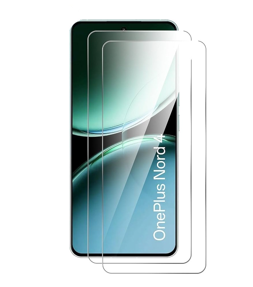  2-Pack OnePlus Nord 4 Skärmskydd i Härdat Glas