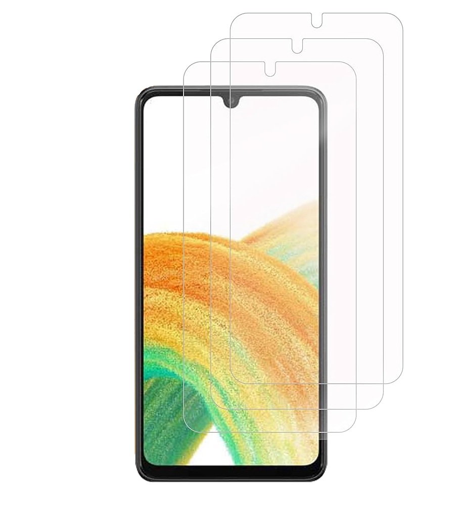  3-Pack Samsung A16/A16 5G Skärmskydd i Härdat Glas